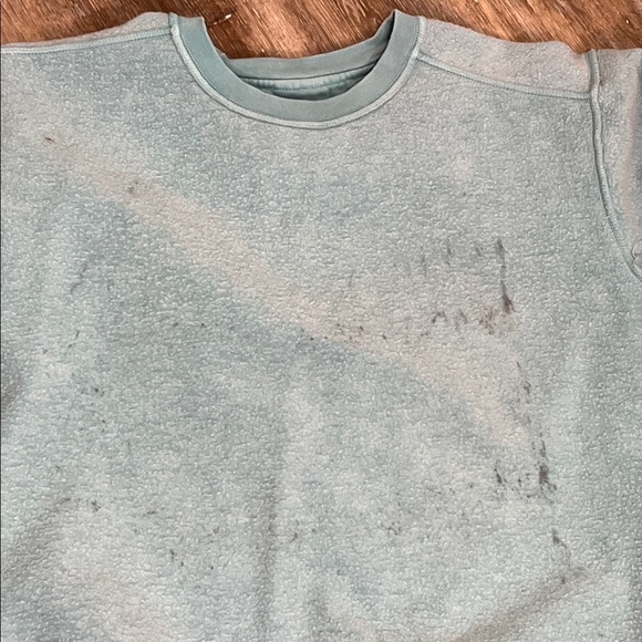 Beach Club Crewneck Sweatshirt Sunset Swim Womens Size S Dolphins Palm Trees 90s - Picture 8 of 12